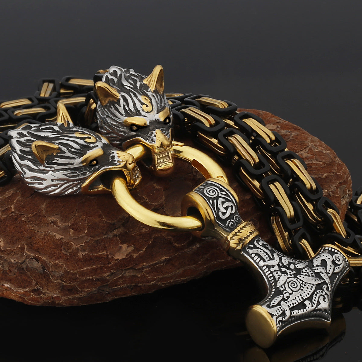 mjolnir necklace - MERGE.DAY.1.FREESTYLE