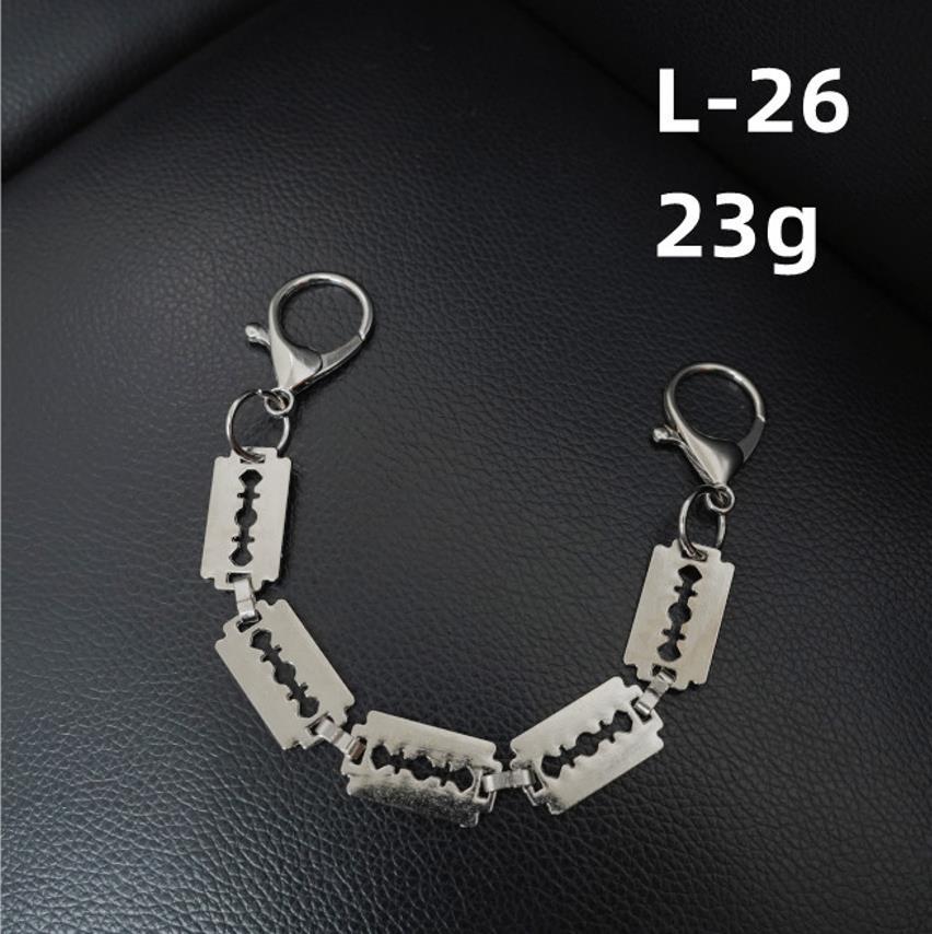 Hole shoe chain cool punk dark multi-layer shoe buckle rivet pearl shoe chain - MERGE.DAY.1.FREESTYLE