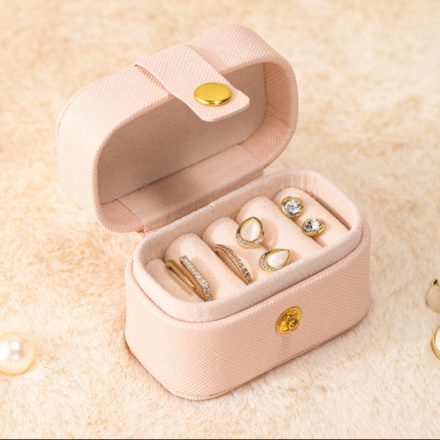 travel jewelry case Mini Ring and Earring Box - MERGE.DAY.1.FREESTYLE