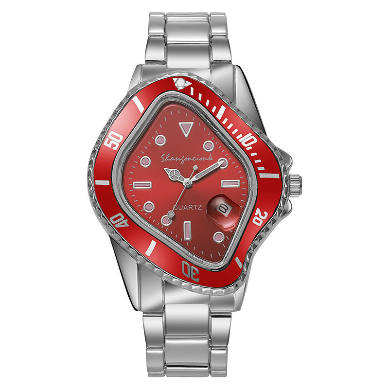 Twisted Submariner Set Alloy Steel Band Waterproof Casual Watch - MERGE.DAY.1.FREESTYLE