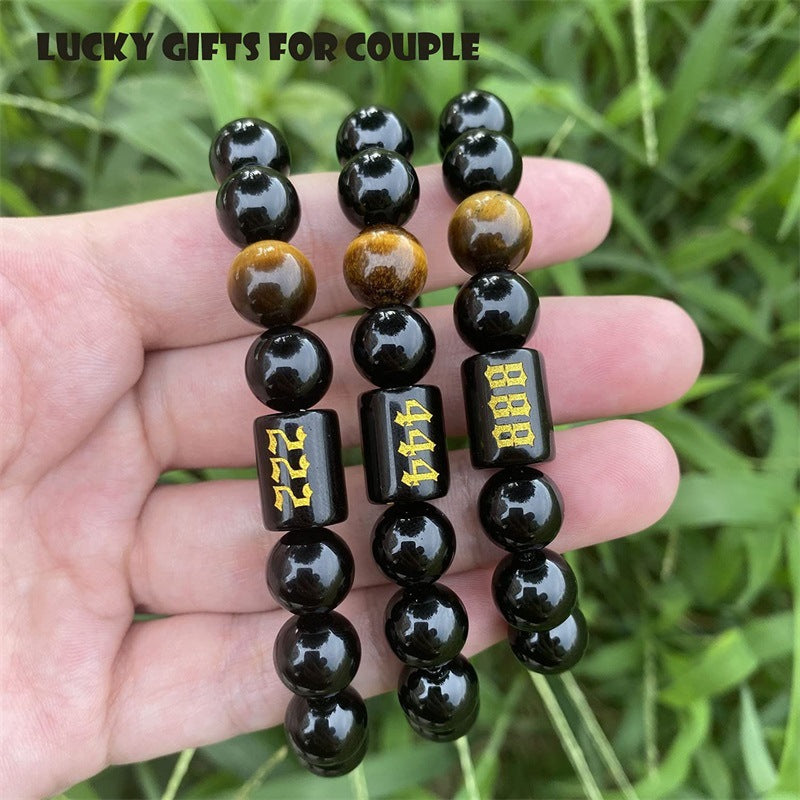 Obsidian Number 000-999 Bracelet - MERGE.DAY.1.FREESTYLE