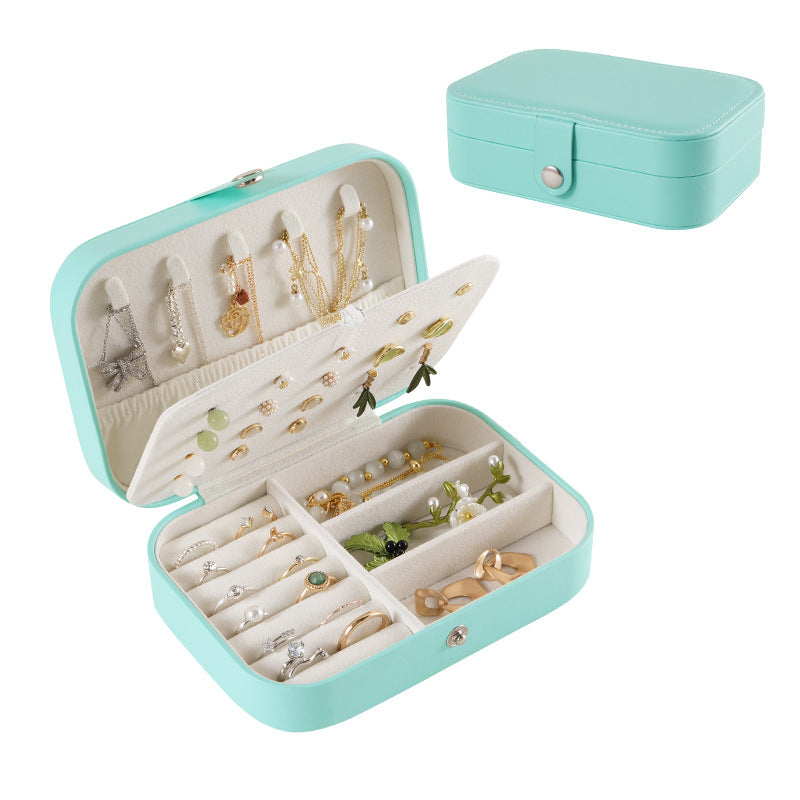 Portable travel girl multi-layer jewelry box - MERGE.DAY.1.FREESTYLE
