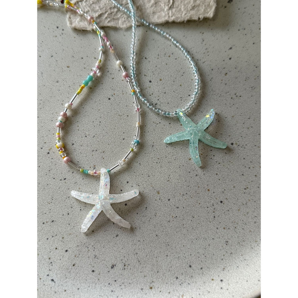 starfish necklace fresh dopamine color necklace - MERGE.DAY.1.FREESTYLE