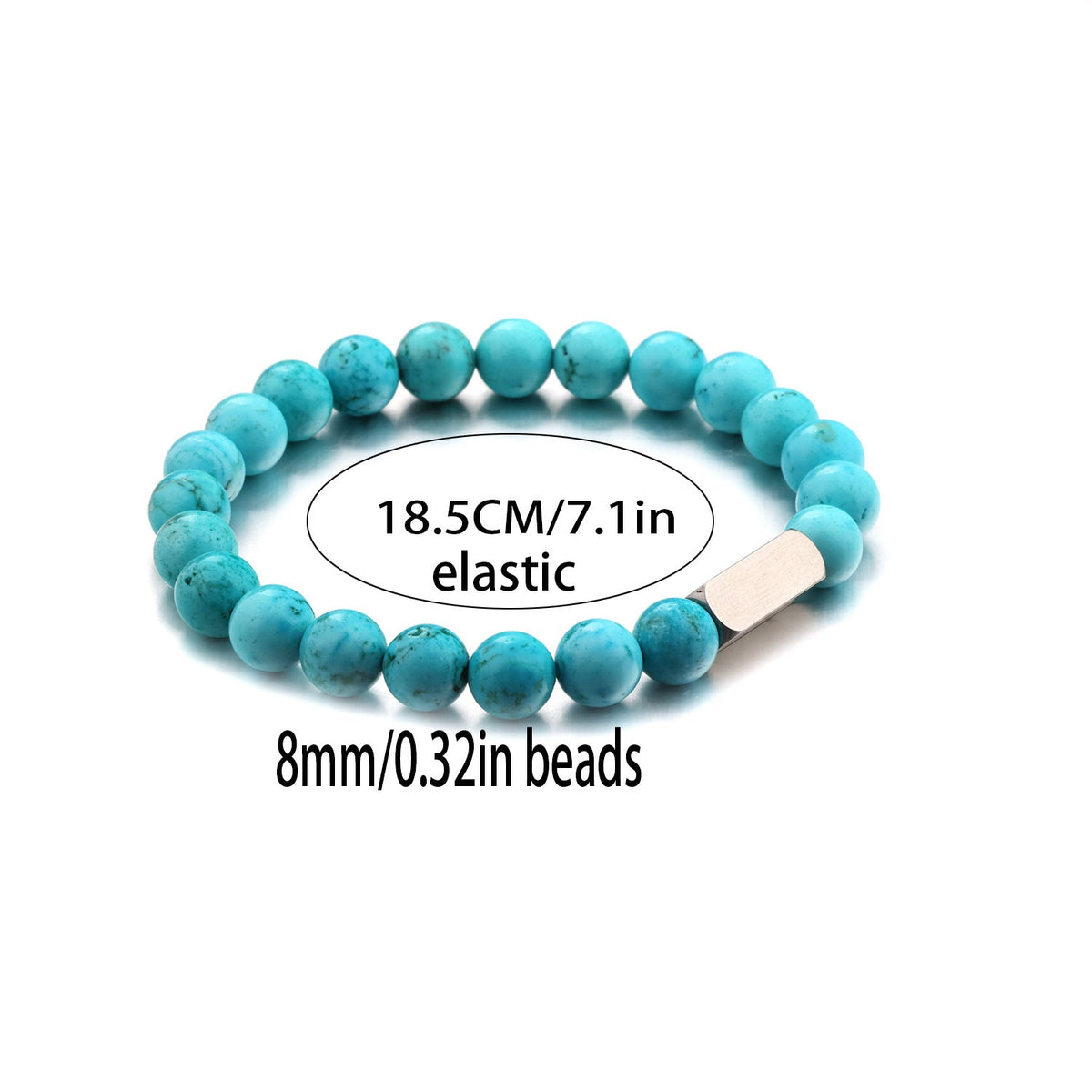 Stainless steel engraved beaded bracelet - MERGE.DAY.1.FREESTYLE