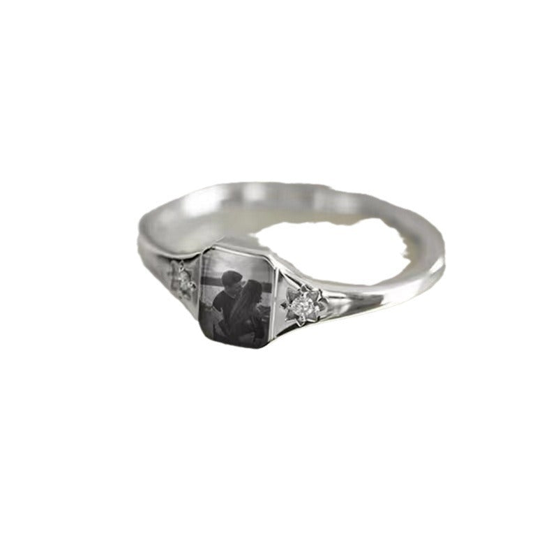 uv color printing birthstone ring - MERGE.DAY.1.FREESTYLE