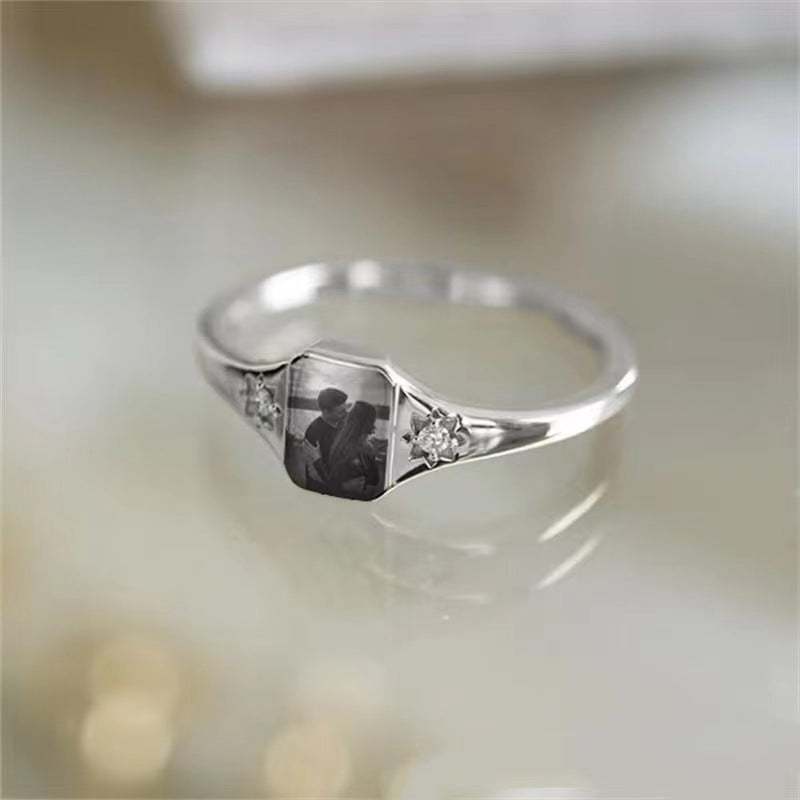 uv color printing birthstone ring - MERGE.DAY.1.FREESTYLE