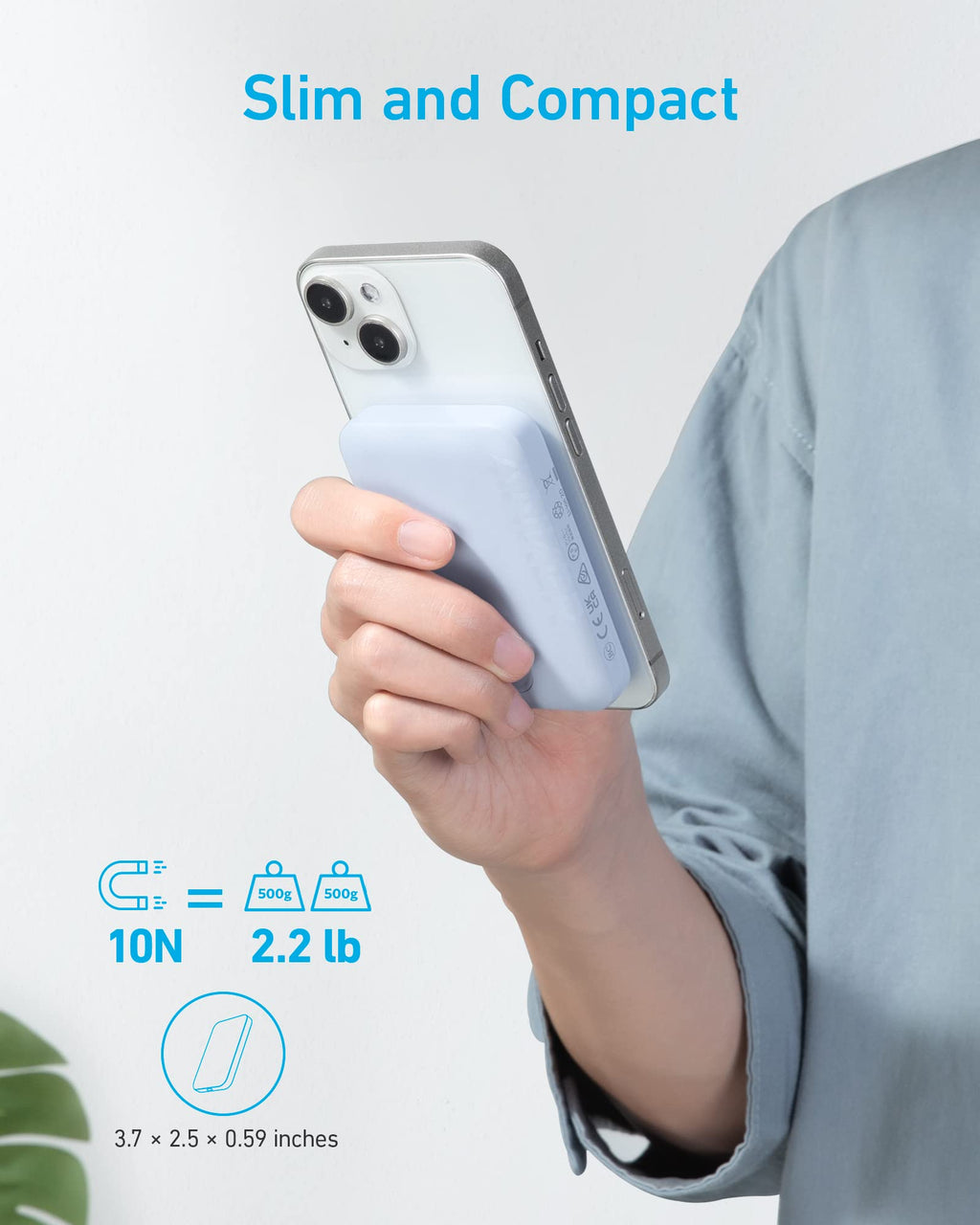 Anker <b>321</b> MagGo Battery (PowerCore Magnetic 5K) - MERGE.DAY.1.FREESTYLE