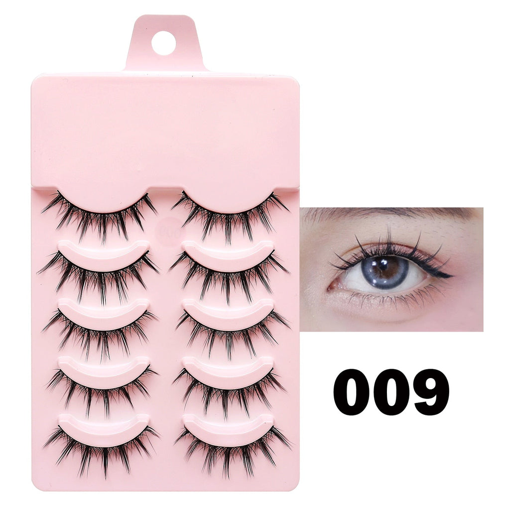 Manga Lashes Soft Natural Eyelashes Thick False Eyelashes - MERGE.DAY.1.FREESTYLE