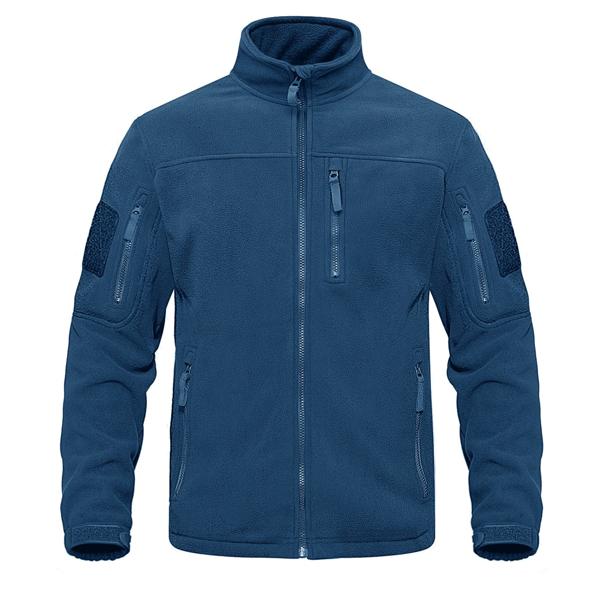 Full Zip Up Tactical Army Fleece Jacket Military Thermal Warm Outwear Windbreaker - MERGE.DAY.1.FREESTYLE