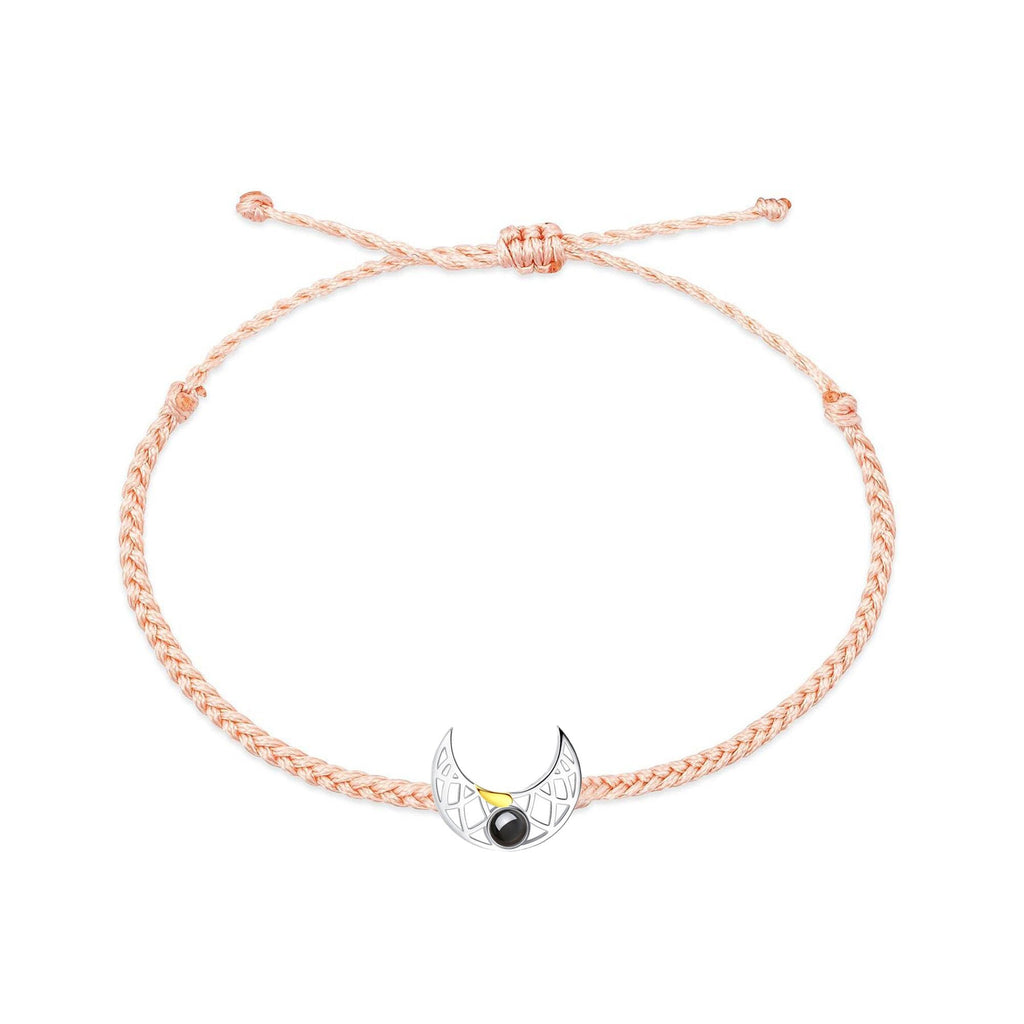Customizable Photo Sun Moon Bracelet Stainless Steel Couple Bracelet - MERGE.DAY.1.FREESTYLE