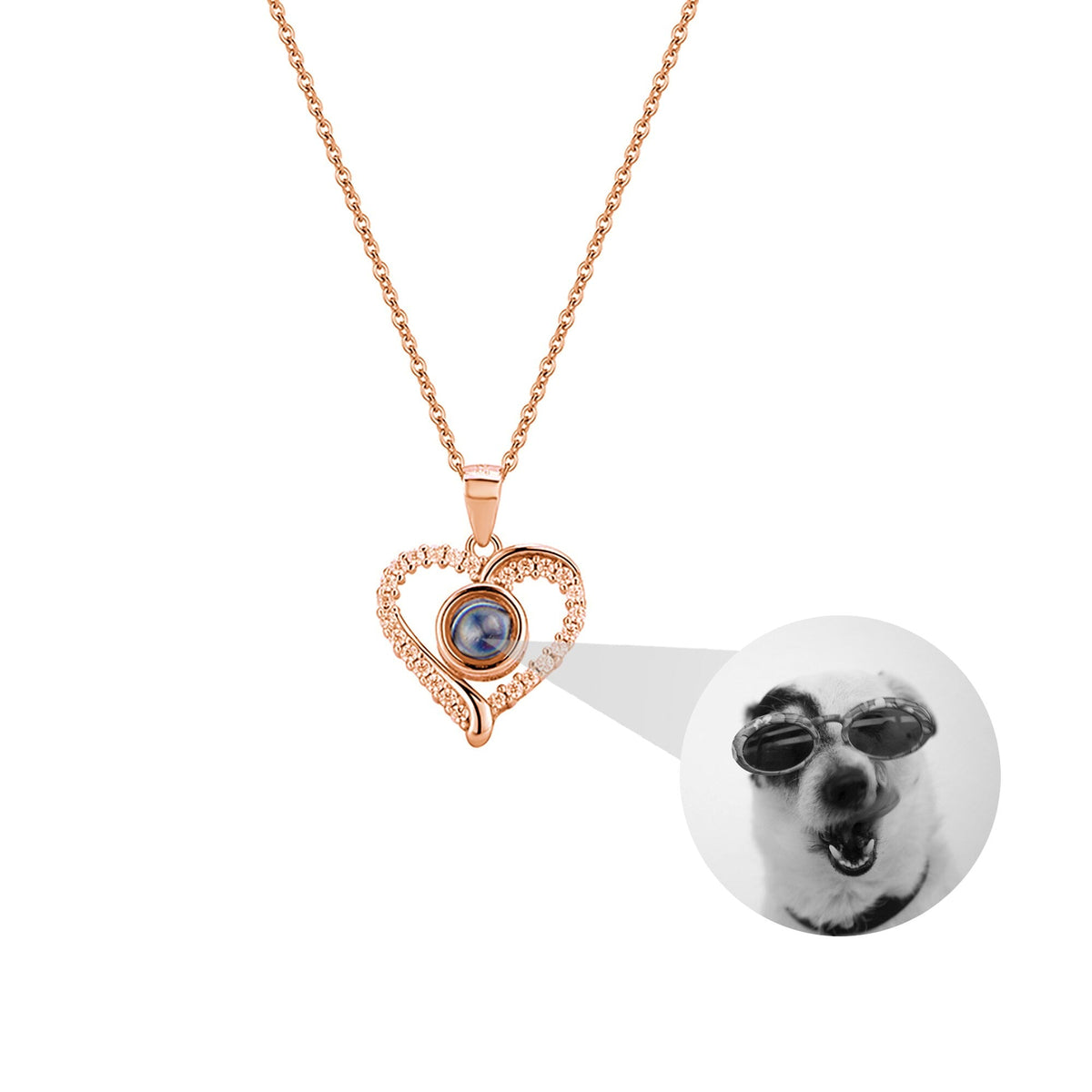 Photo Projection Necklace Pendant Jewelry for Lover Girlfriend 2022 - MERGE.DAY.1.FREESTYLE