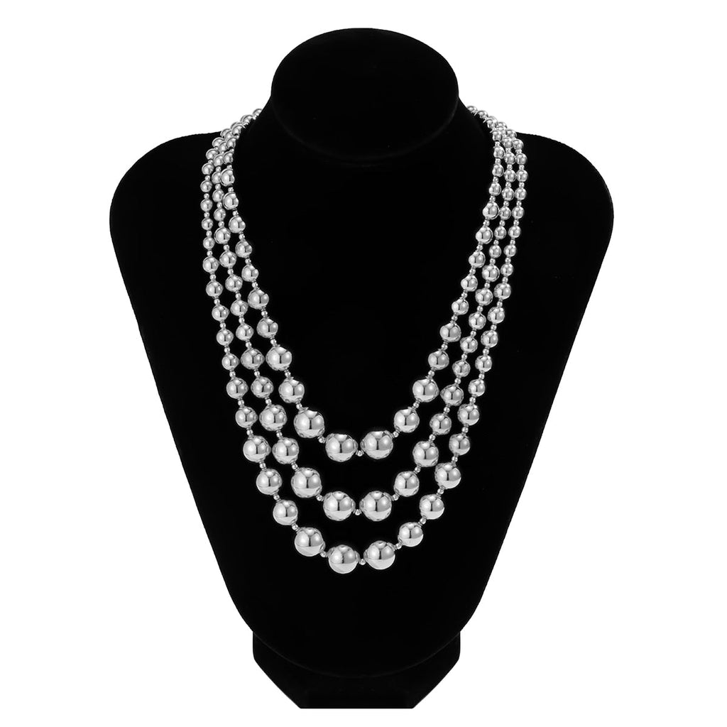CCB Material Exaggerated Big Choker Necklace Collar for Women Hiphop Chunky Chain Necklace - MERGE.DAY.1.FREESTYLE
