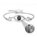 Customizable Photo EyesCircle Projection Bracelets Personalized Couple Memorial Jewelr - MERGE.DAY.1.FREESTYLE