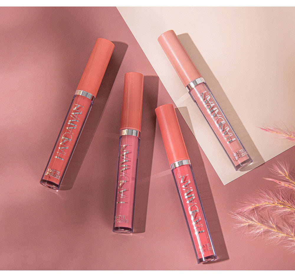 Liquid Lipstick Set Ultra Matte Velvet Waterproof Long Lasting Lip Glosses Nude Makeup Cosmetic Kit - MERGE.DAY.1.FREESTYLE
