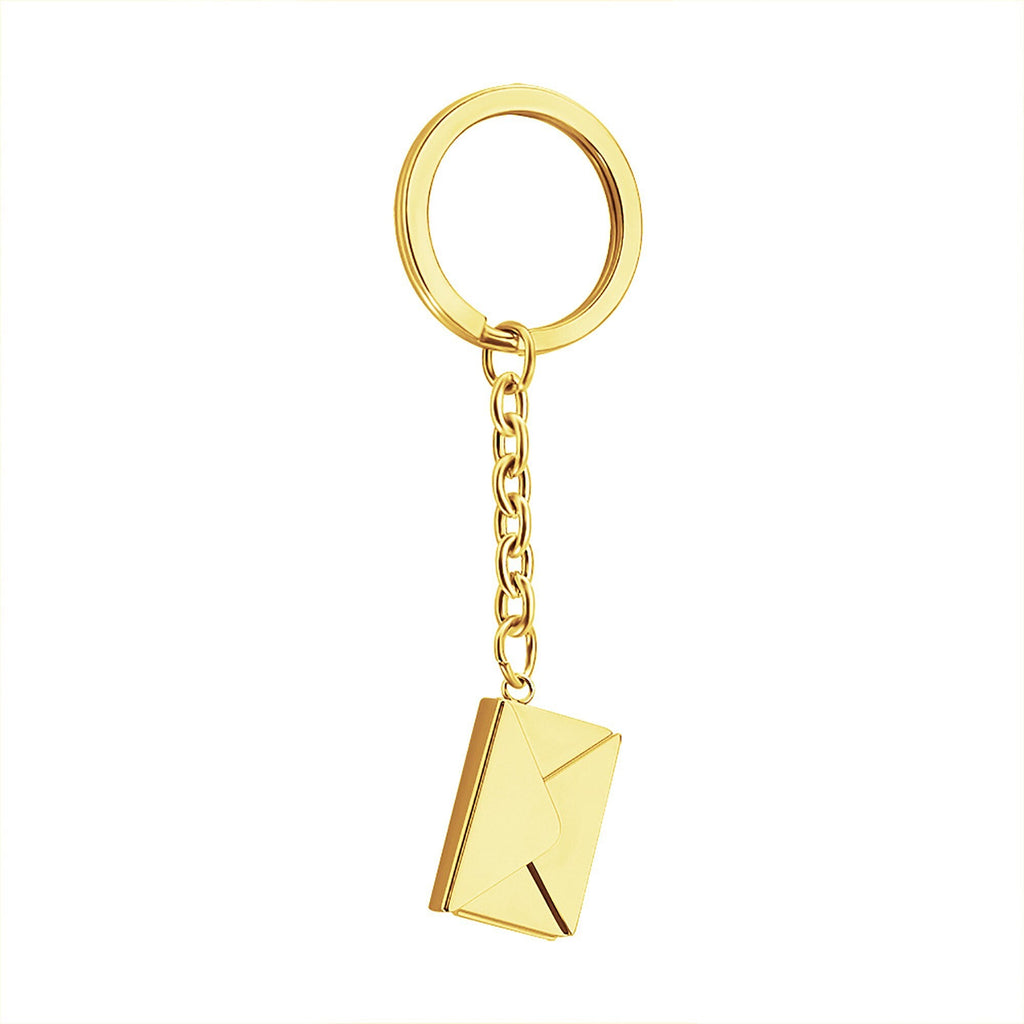 Customizable name envelope keychain For Men Women Car Key Holder - MERGE.DAY.1.FREESTYLE