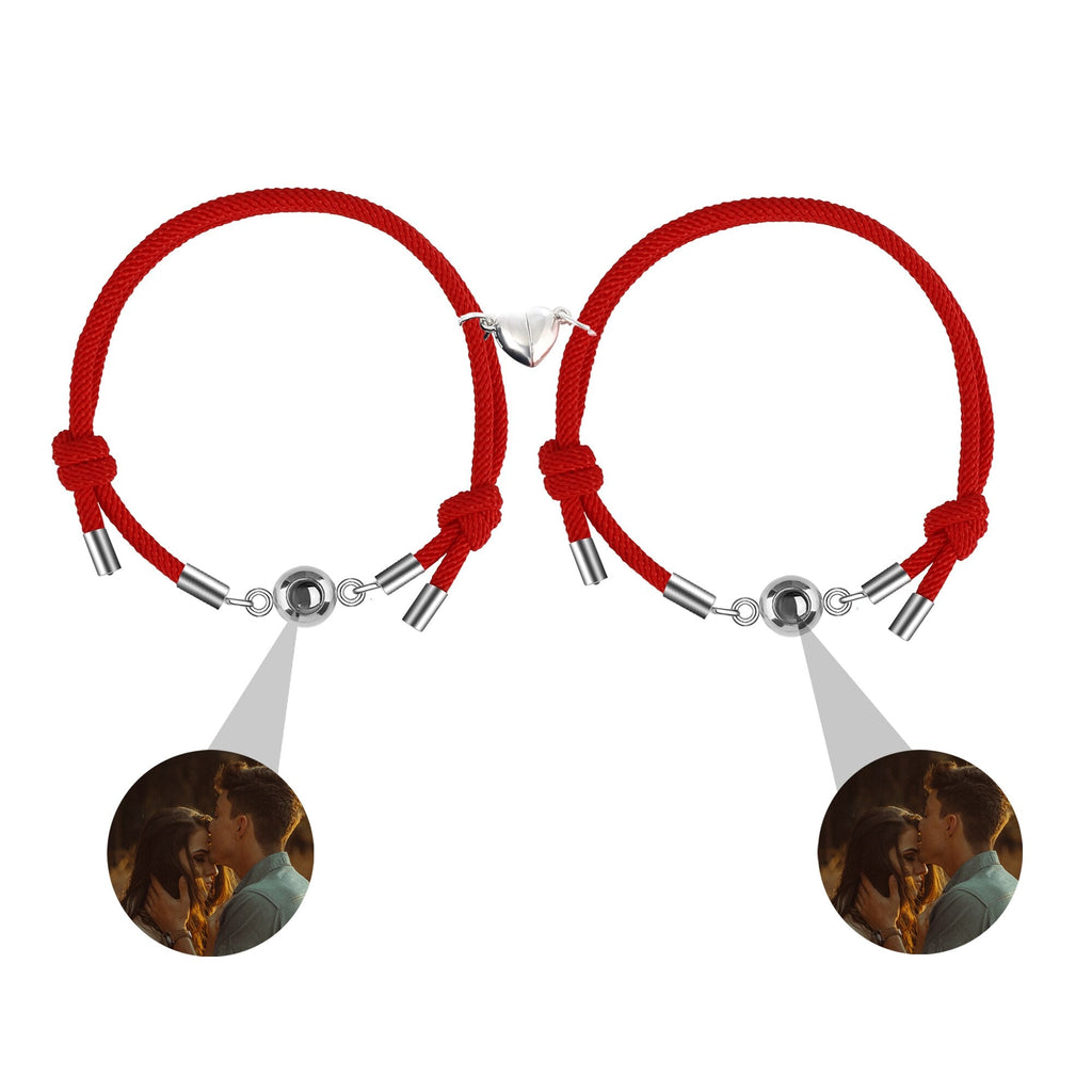 Custom Projection Braided Bracelet Personalized Photo Bracelet Custom Jewelry - MERGE.DAY.1.FREESTYLE