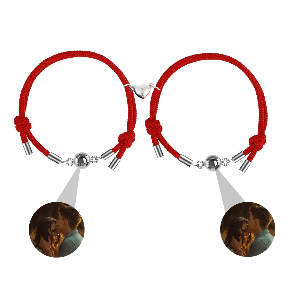 Custom Projection Braided Bracelet Personalized Photo Bracelet Custom Jewelry - MERGE.DAY.1.FREESTYLE