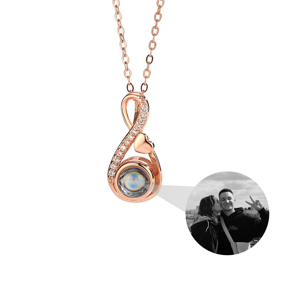 Projection necklace For Customized Photos Romantic Love Memory Wedding Necklace for Women - MERGE.DAY.1.FREESTYLE