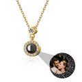 Customizable Photo Projection Necklace Couple Girlfriend Couple Jewelry - MERGE.DAY.1.FREESTYLE