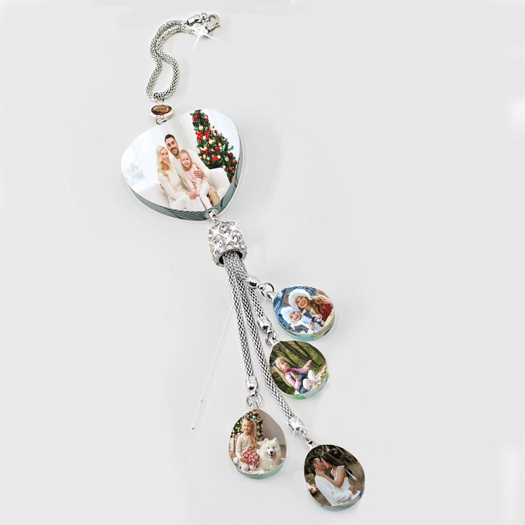 Customizable photo Car Rearview Mirror Pendant Car Interior Modeling Crystal Ball Ornaments - MERGE.DAY.1.FREESTYLE