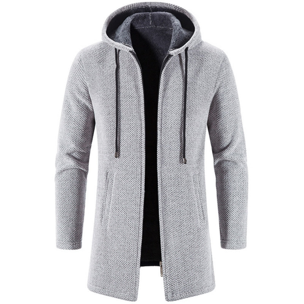 Cashmere Men's Cardigan Chenille Outer Sweater Coat Windbreaker - MERGE.DAY.1.FREESTYLE