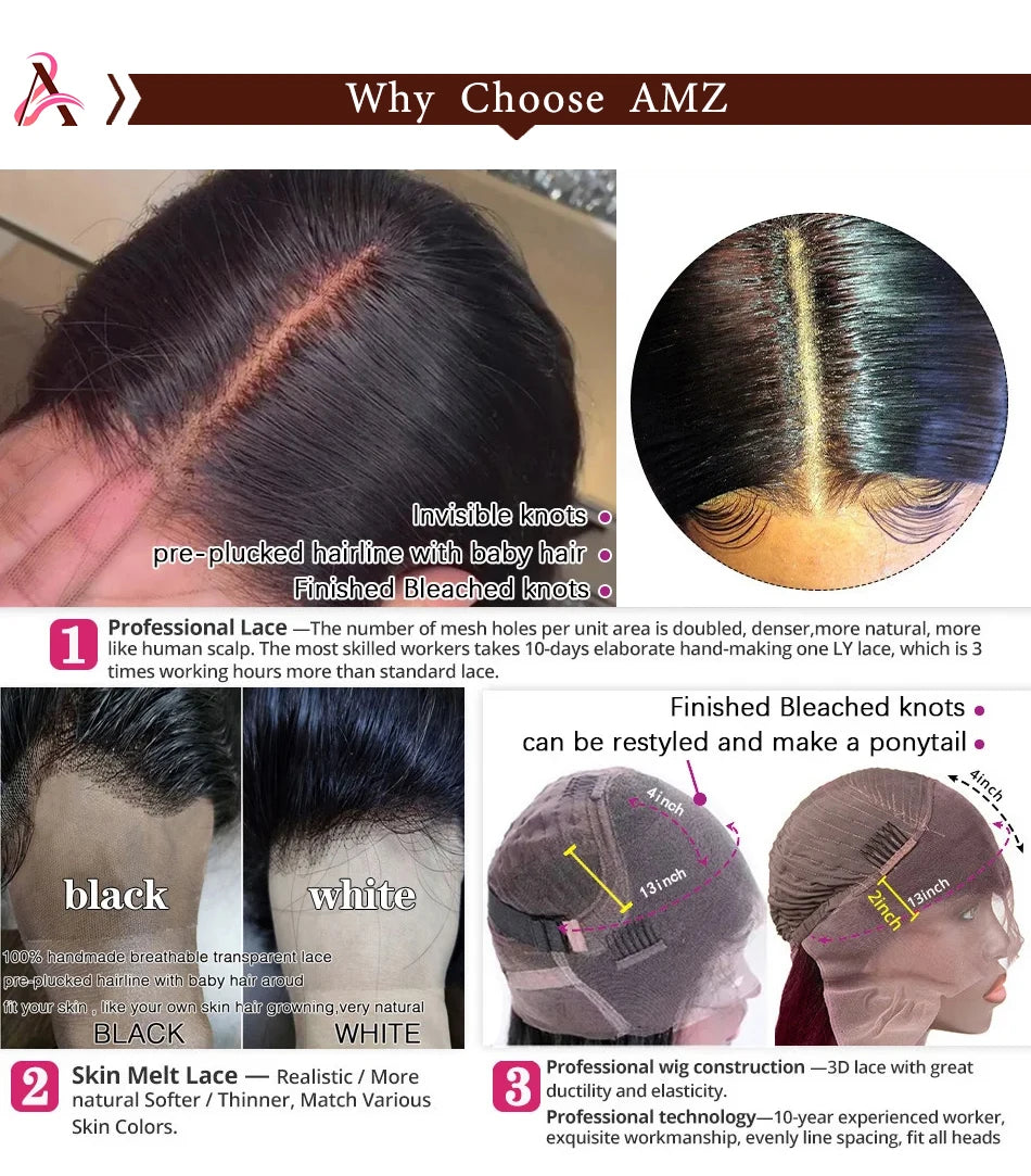 Ash Blonde Lace Front Human Hair Wig Remy Vietnamese 4/613 Highlight Wig Body Wave 13x4 Colored Wigs 613 HD Lace Frontal Wig - MERGE.DAY.1.FREESTYLE
