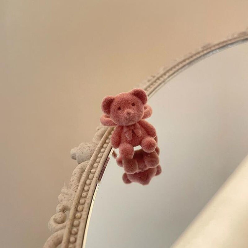 Cute Plush Bear Pendant Necklace Collar Jewelry - MERGE.DAY.1.FREESTYLE