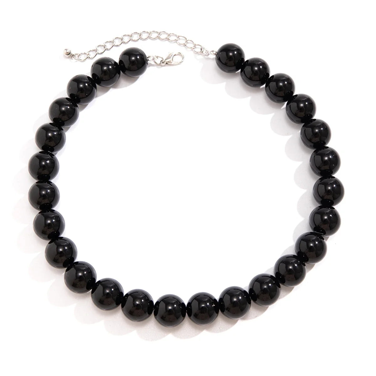 black bead necklace - MERGE.DAY.1.FREESTYLE