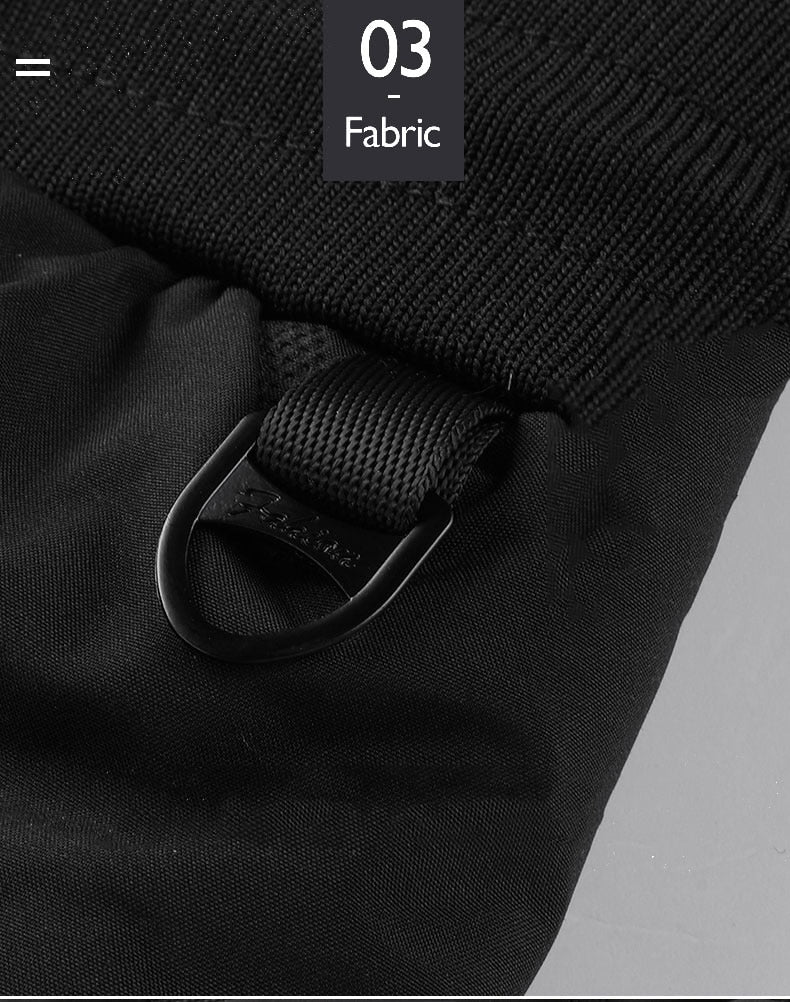 Winter Zip Pockets Thicken Fleece Sweatpants Joggers Water Proof Thermal Trousers - MERGE.DAY.1.FREESTYLE