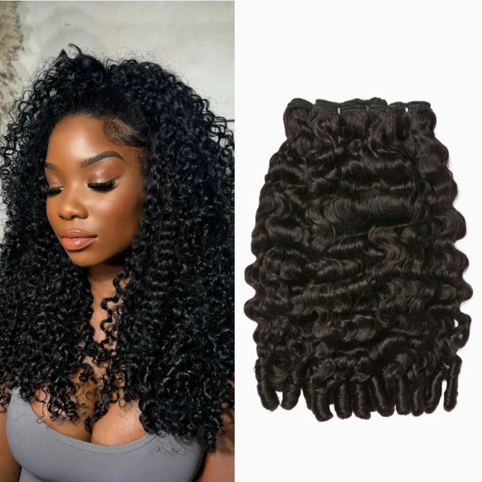 12A Burmese Curly Bundles Human Hair 18 20 22 24 Inch Unprocessed Virgin Hair Deep Wave Bundles With Spiral Curls Ends Water Wave Human Hair Bundles For Black Women Natural Color - MERGE.DAY.1.FREESTYLE