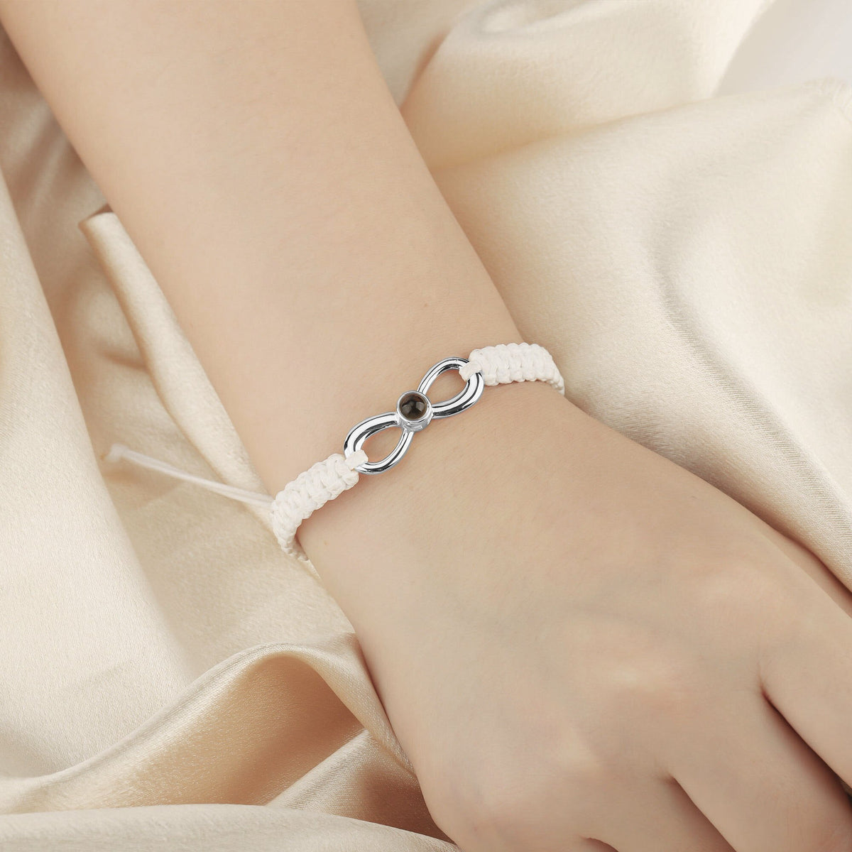 Lnfinite Cycle of Customizable Photos Bracelet Custom Projection Bracelets - MERGE.DAY.1.FREESTYLE