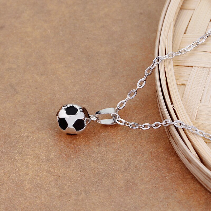 Football Link Chain Soccer Charm Necklace Pendant Gold Color Sport Ball Jewelry - MERGE.DAY.1.FREESTYLE