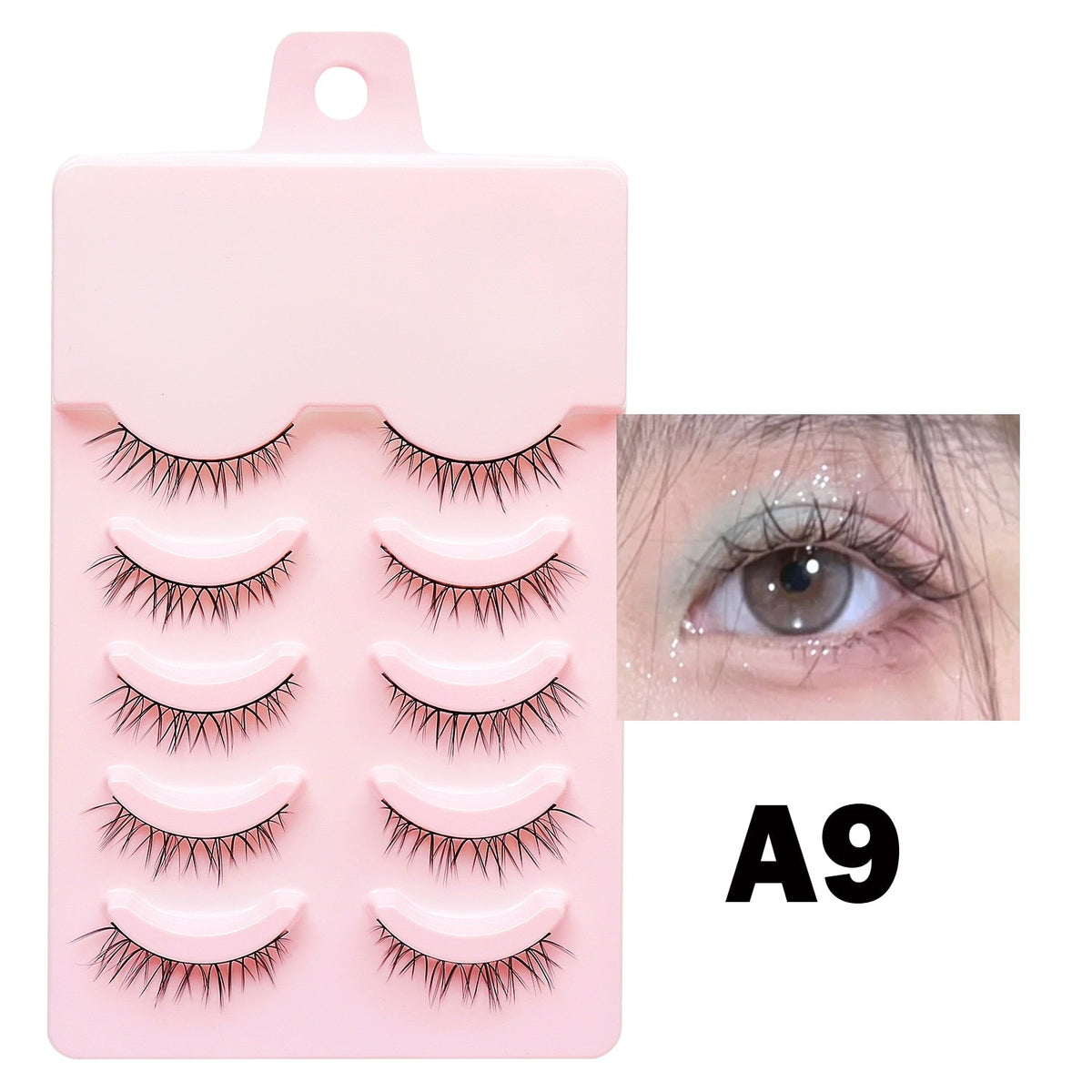 Manga Lashes Soft Natural Eyelashes Thick False Eyelashes - MERGE.DAY.1.FREESTYLE