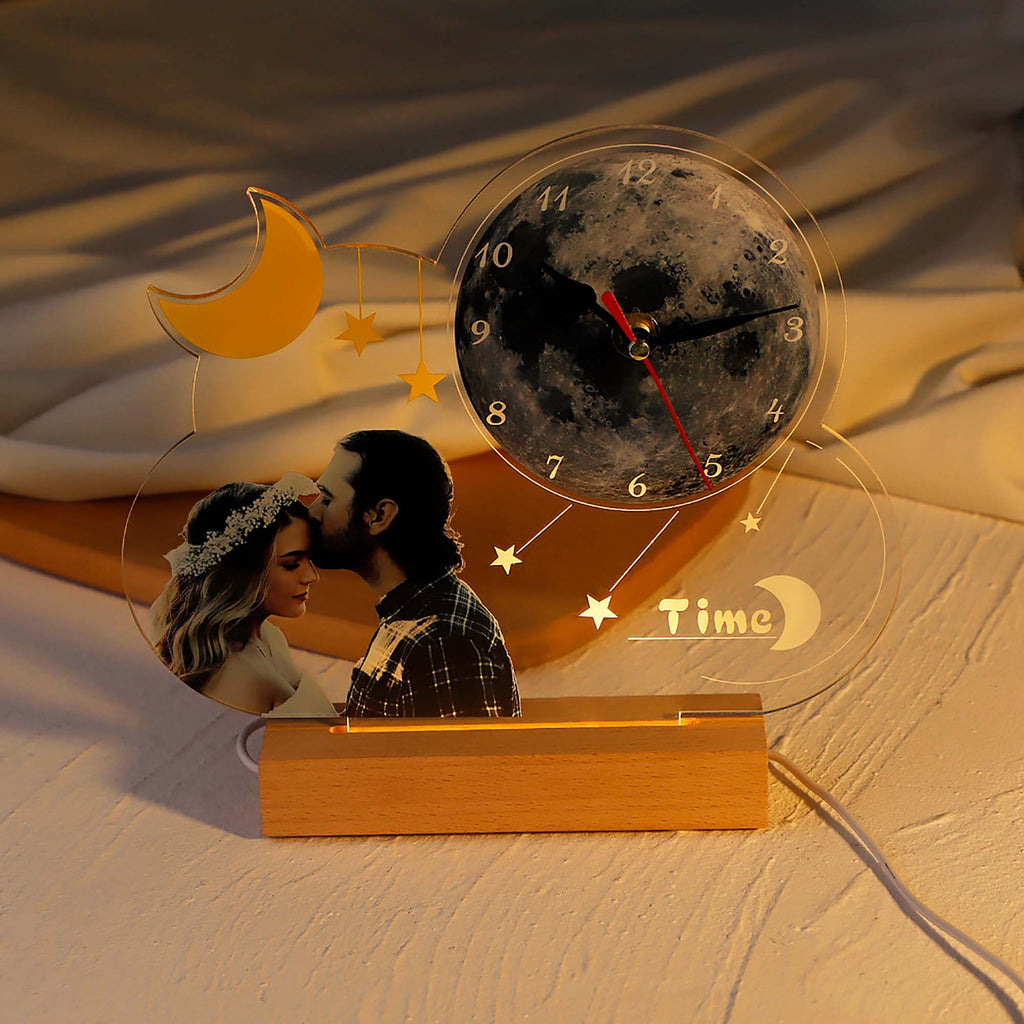 Customizable Photo Moon Lights LED Wall Lights Interior Lighting - MERGE.DAY.1.FREESTYLE