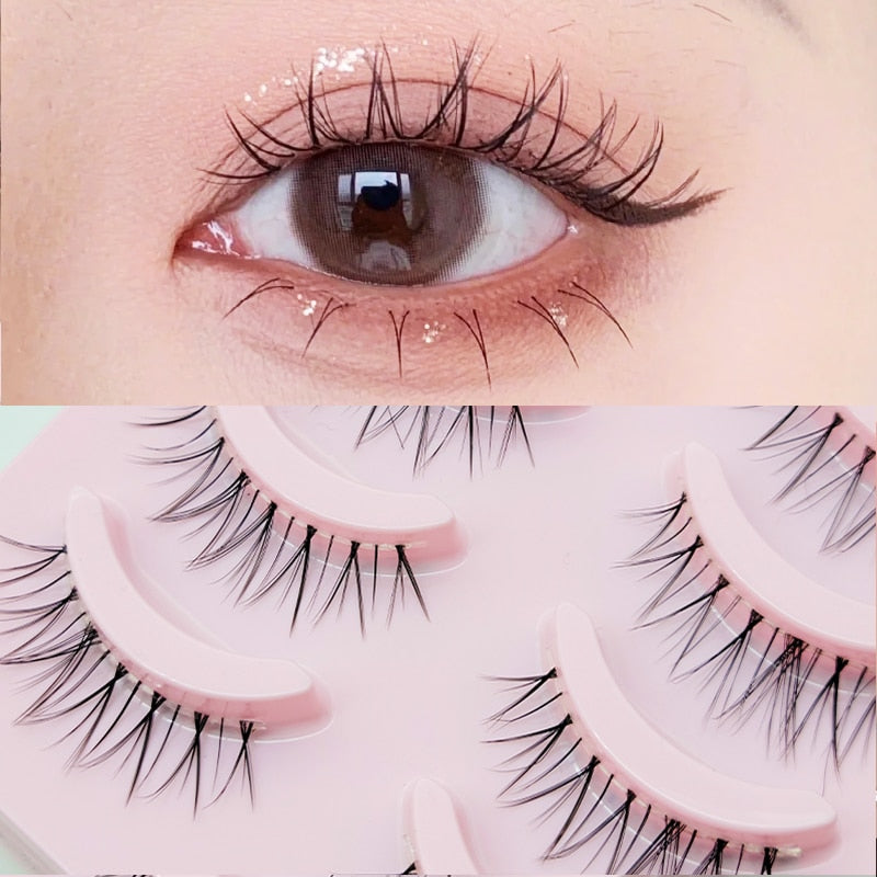 Manga Lashes Soft Natural Eyelashes Thick False Eyelashes - MERGE.DAY.1.FREESTYLE