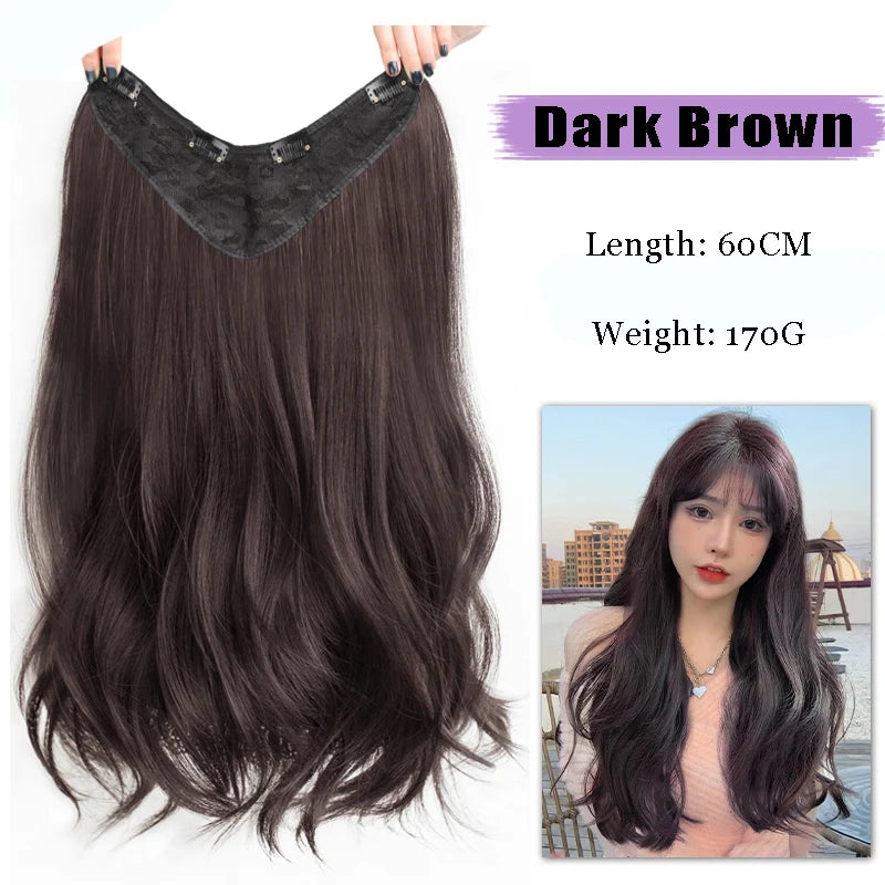 AOSI Part Synthetic Clip In Hair Extension Long Thick Curly Natural Blonde Flase Hair Hairpieces For Women Heat Resistant - MERGE.DAY.1.FREESTYLE