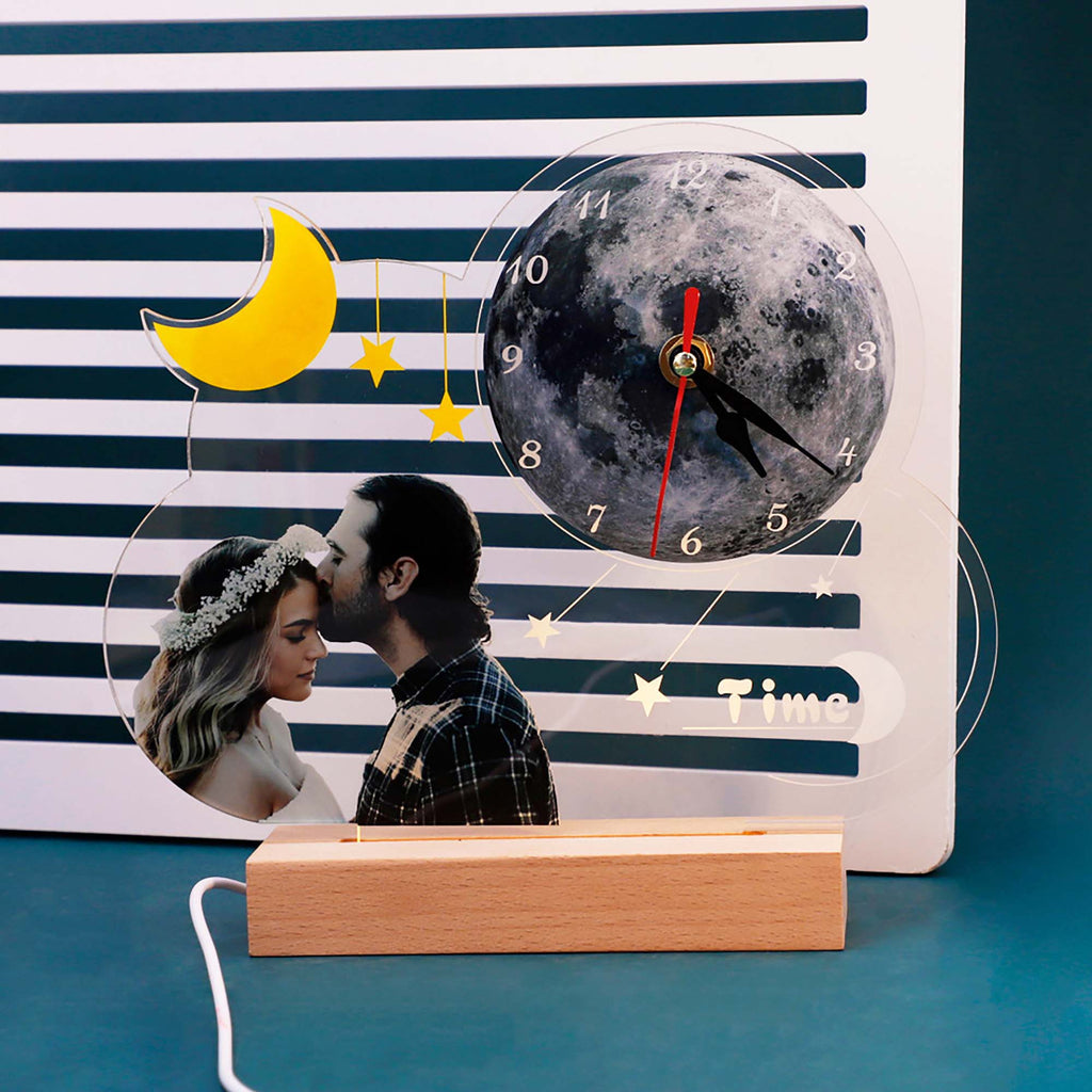 Customizable Photo Moon Lights LED Wall Lights Interior Lighting - MERGE.DAY.1.FREESTYLE