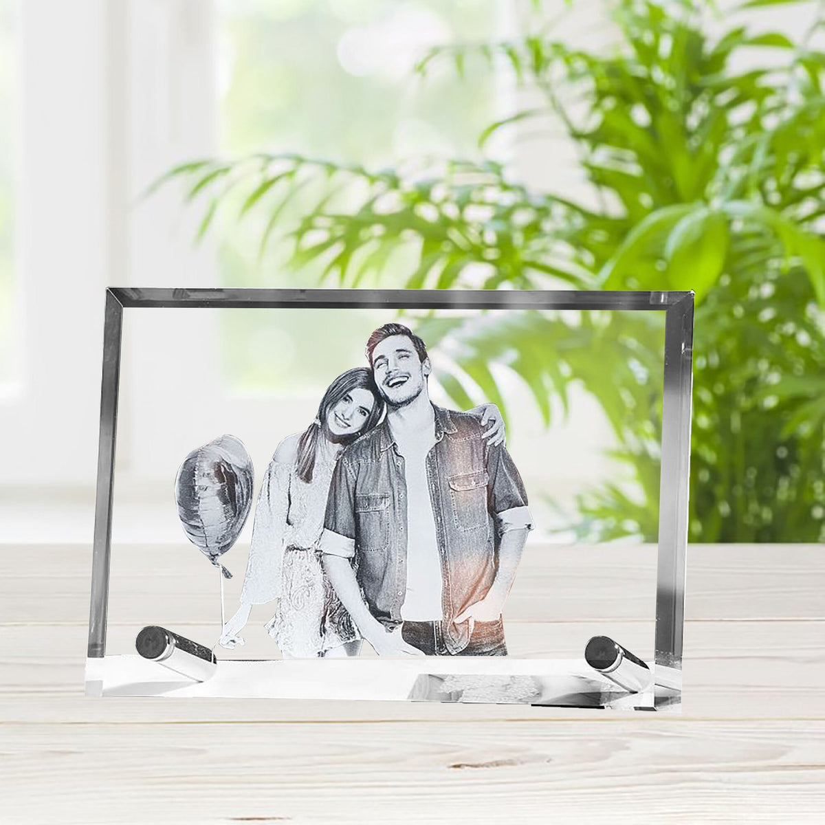 Customized Crystal Family Lovers Photo Album Image Laser Photo Frame - MERGE.DAY.1.FREESTYLE