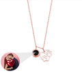 Photo Customizable Love Dog Paw Projection Necklace Pendant Jewelry - MERGE.DAY.1.FREESTYLE