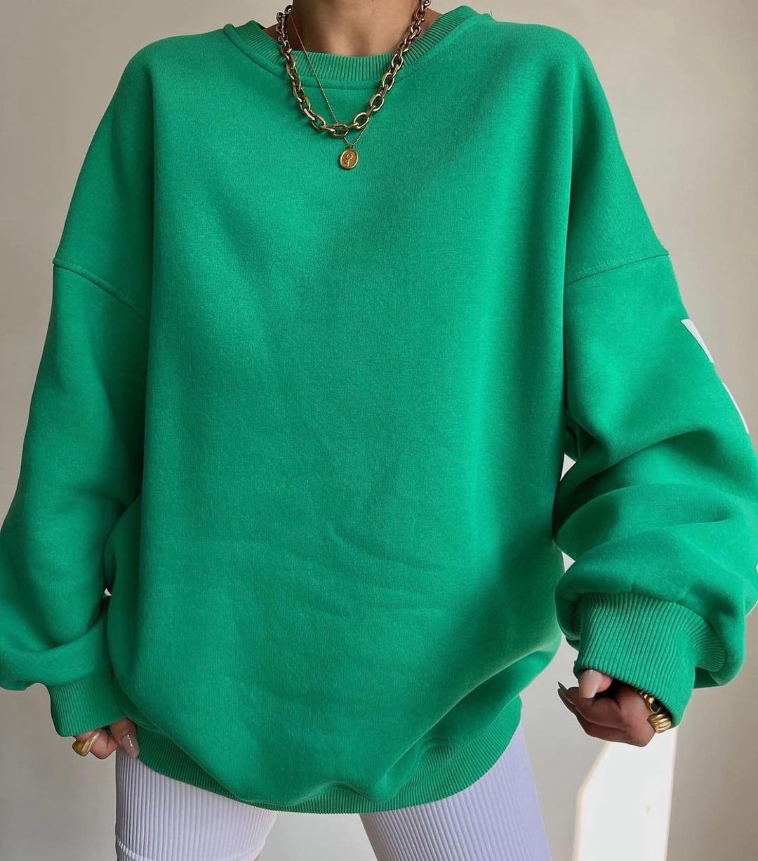 Casual Letters Print Sweatshirt Women Long Sleeve Loose Hoodies Y2k Streetwear - MERGE.DAY.1.FREESTYLE