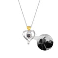Love with customizable photosProjection Necklace Pendant Jewelry For Lover Girlfriend - MERGE.DAY.1.FREESTYLE