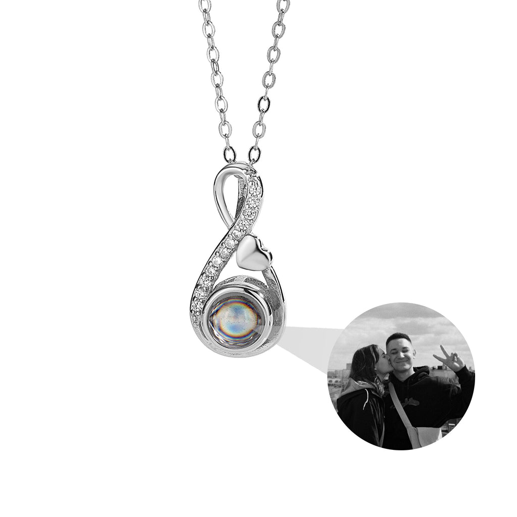 Projection necklace For Customized Photos Romantic Love Memory Wedding Necklace for Women - MERGE.DAY.1.FREESTYLE