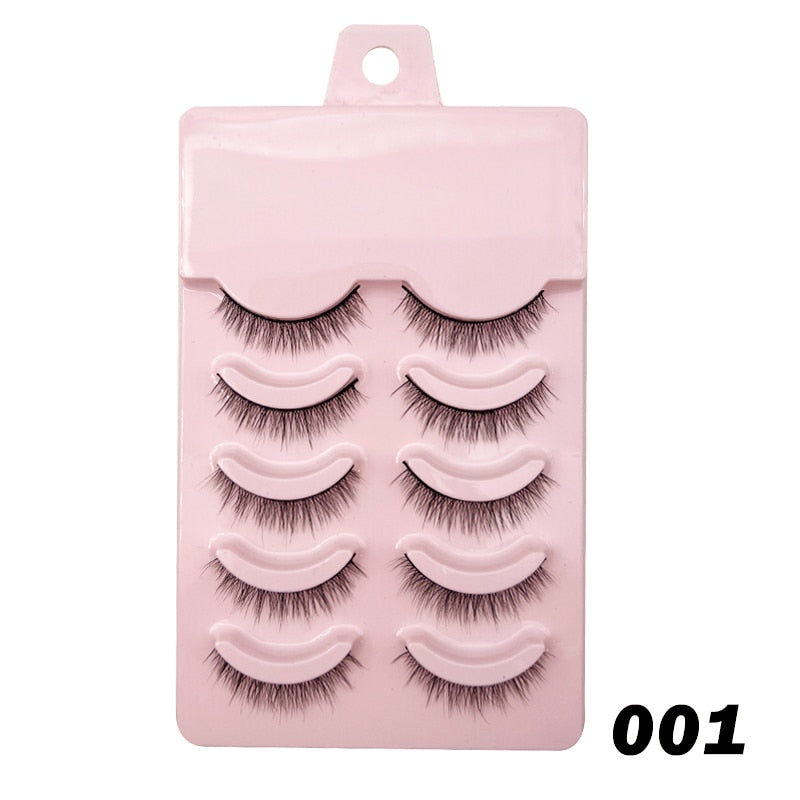 Manga Lashes Soft Natural Eyelashes Thick False Eyelashes - MERGE.DAY.1.FREESTYLE