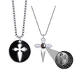 Couples who can customize photosProjection Necklace Pendant Jewelry - MERGE.DAY.1.FREESTYLE