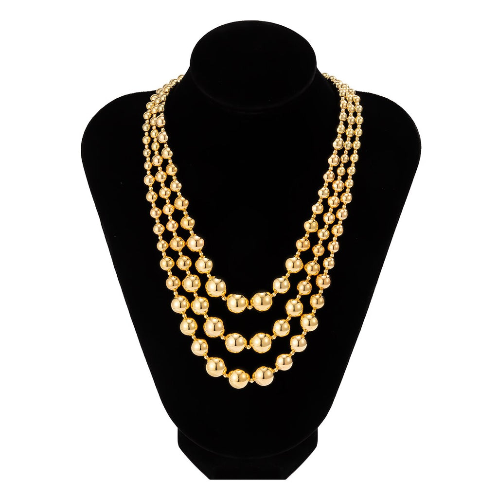 CCB Material Exaggerated Big Choker Necklace Collar for Women Hiphop Chunky Chain Necklace - MERGE.DAY.1.FREESTYLE