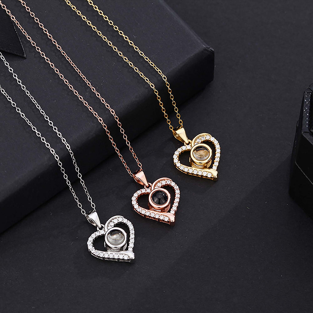 Photo Projection Necklace Pendant Jewelry for Lover Girlfriend 2022 - MERGE.DAY.1.FREESTYLE