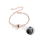 Customized photo Cupid love projection bracelet Personalized Memorial Bracelets - MERGE.DAY.1.FREESTYLE