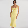 Folds Sleeveless Slips Bandage Solid Maxi Prom Dress Sexy Bodycon Summer - MERGE.DAY.1.FREESTYLE