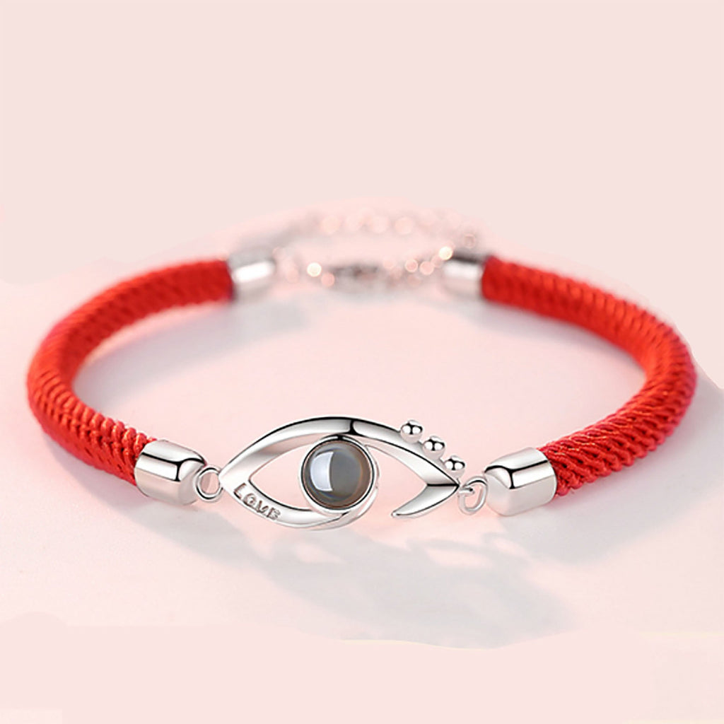 Customizable Photo EyesCircle Photo Bracelet Personalized Custom Photo Couple Bracelet - MERGE.DAY.1.FREESTYLE