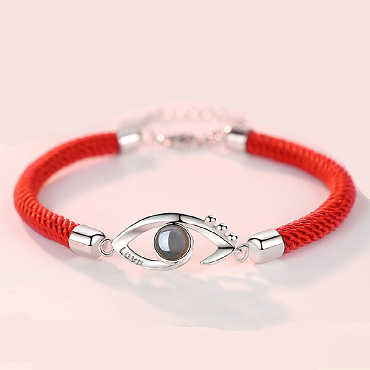 Customizable Photo EyesCircle Projection Bracelets Personalized Couple Memorial Jewelr - MERGE.DAY.1.FREESTYLE